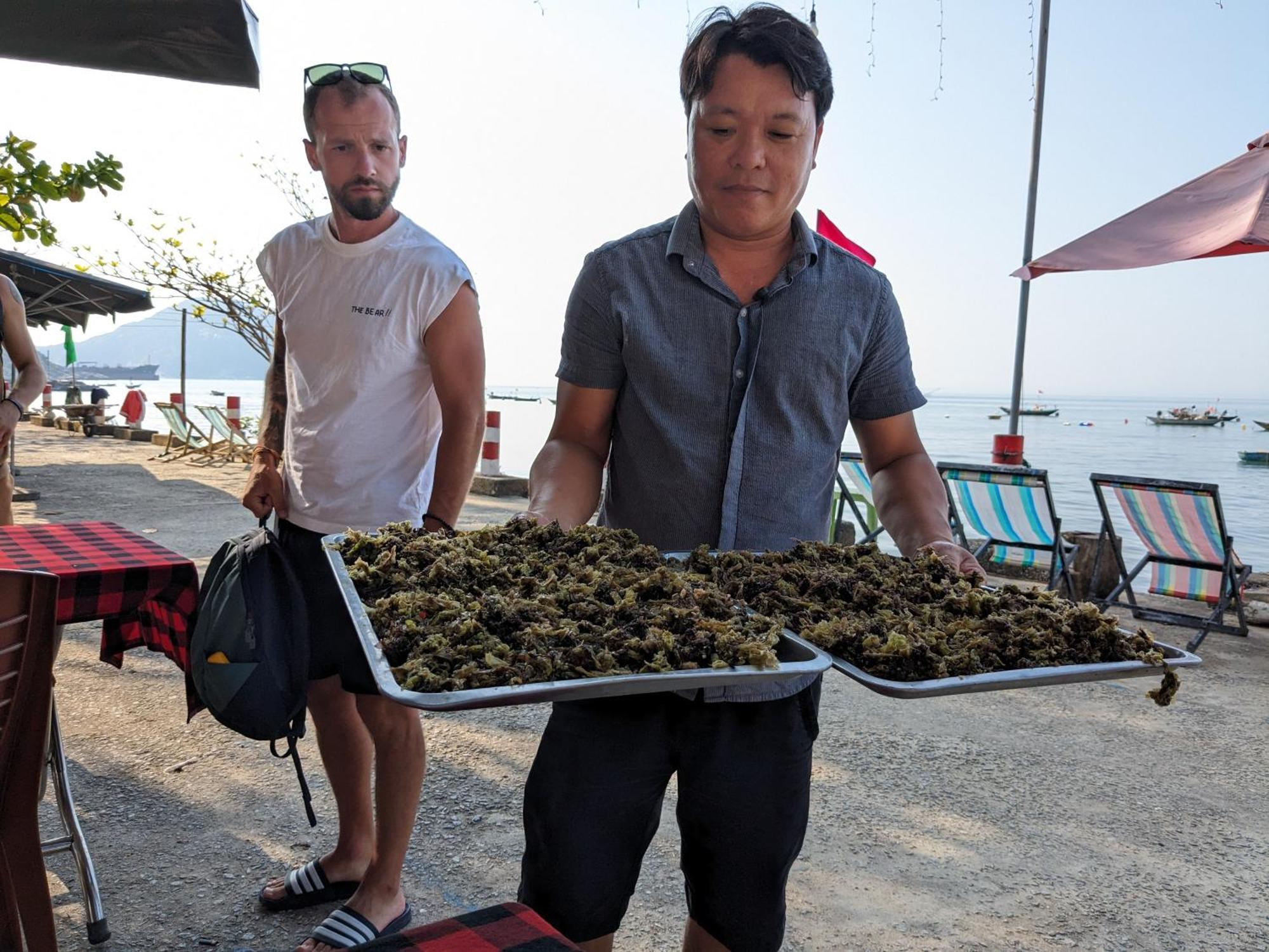 Ngo Khanh Homestay Tân Hiệ エクステリア 写真